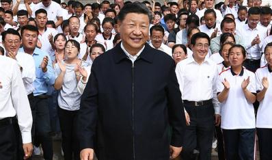 8月20日下午，习近平总书记考察了张掖市山丹培黎学校。习近平强调，西北地区因自然条件限制，发展相对落后。区域之间发展条件有差异，但在机会
